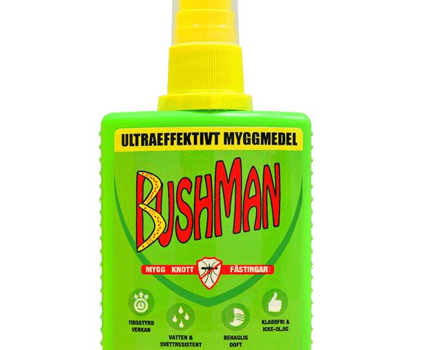 Myggebalsam fra Bushman - Göteborg, Kungsbacka