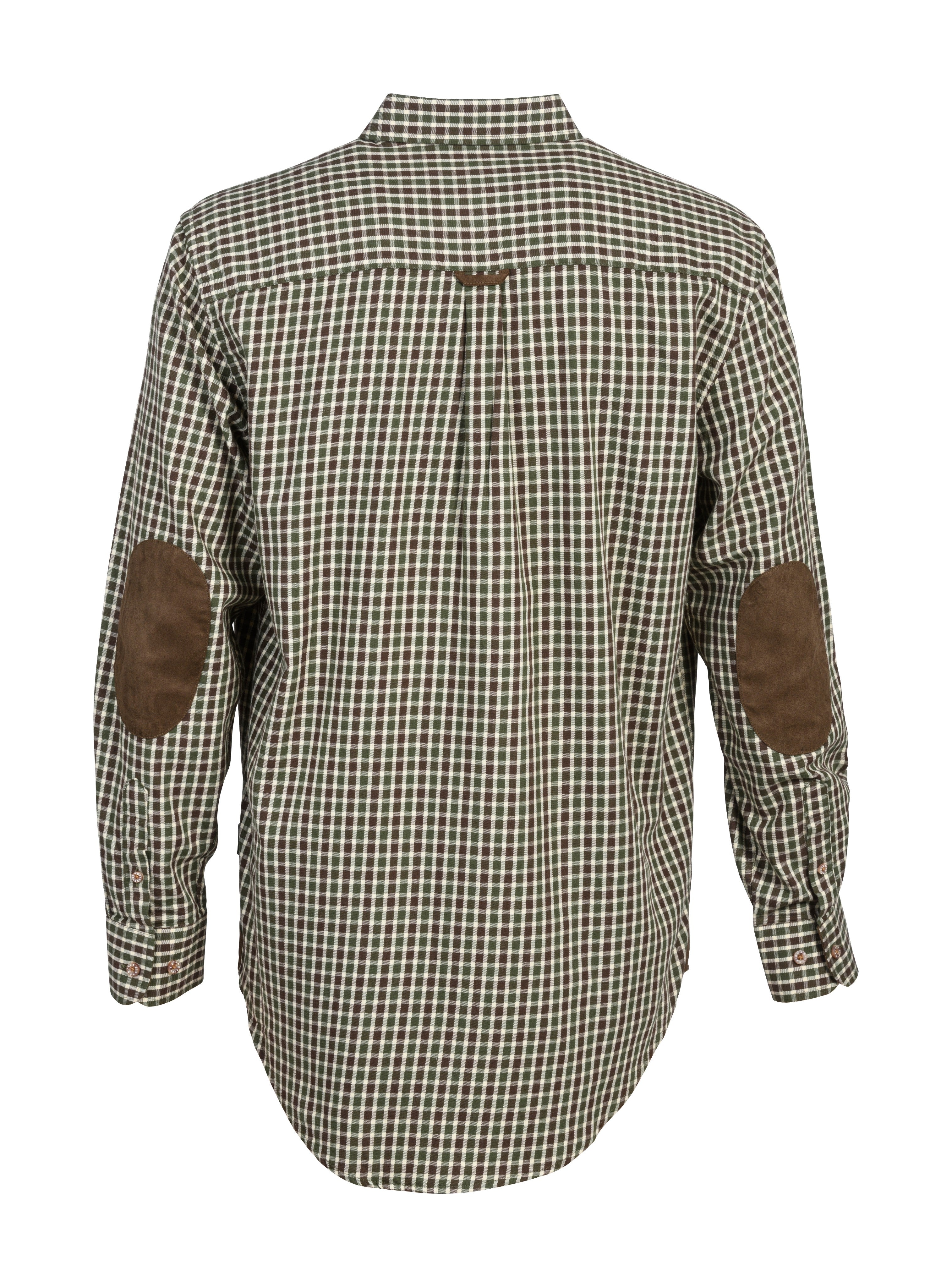 Grön rutig jaktskjorta
