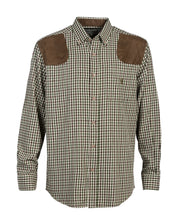 Grön rutig jaktskjorta