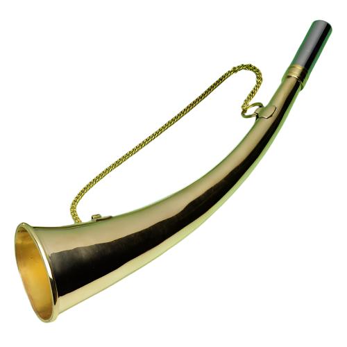 Mässingsfärgat Jakthorn 25 cm