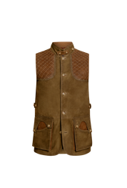 Vaxad Jaktväst i Mocka - Coloniaire Shooter