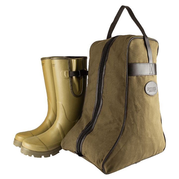 Stövelväska - Grön Canvas - Jaktstil.se