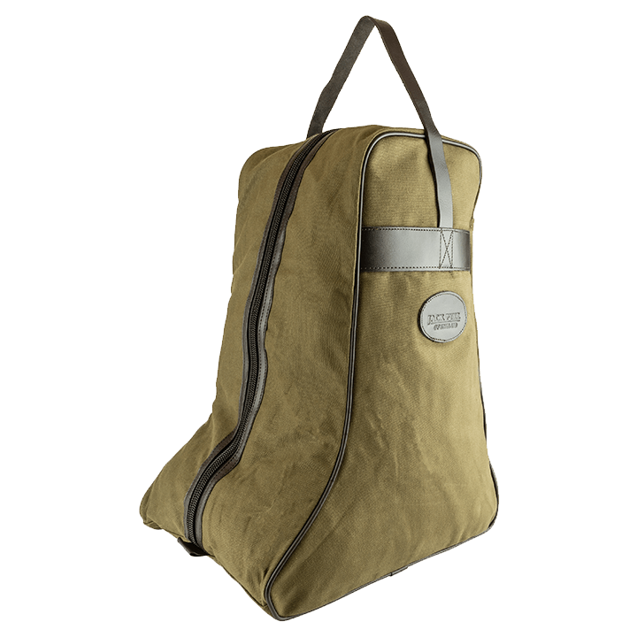 Stövelväska - Grön Canvas - Jaktstil.se