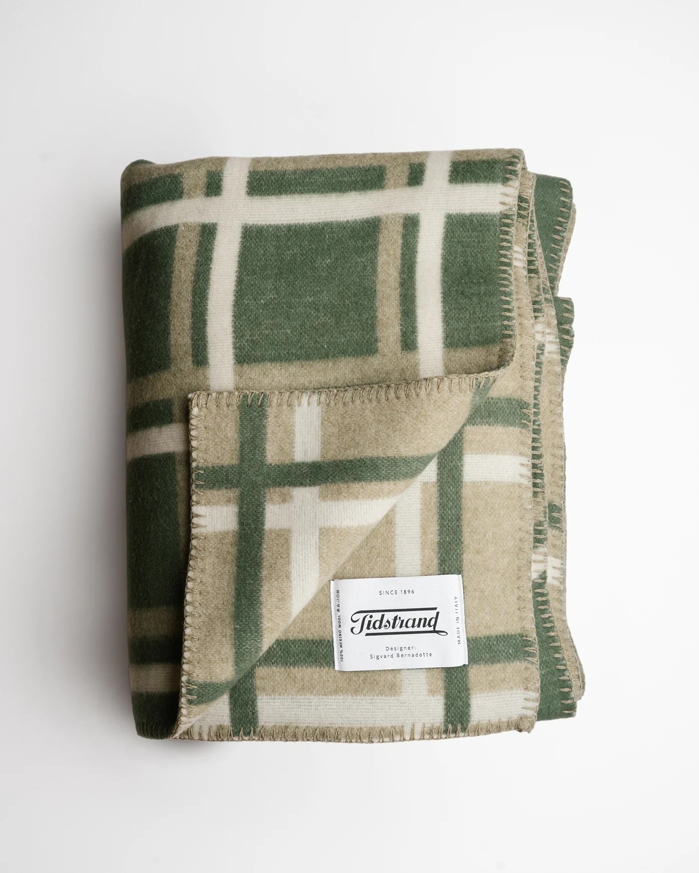 Tidstrands filtar Sigvard Bernadotte - Oliv