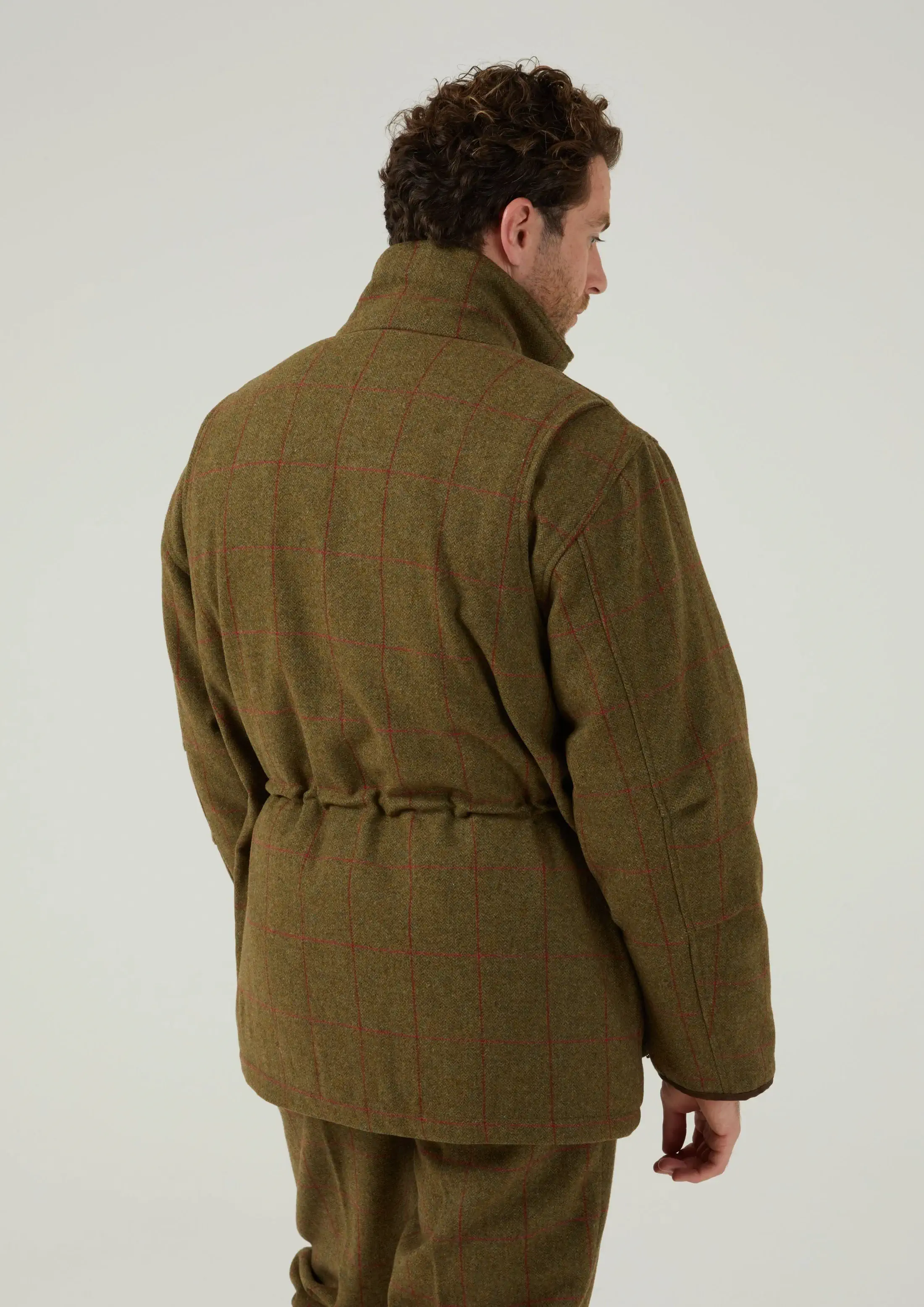 Combrook Field Coat Sage - Tweedjacka Herr