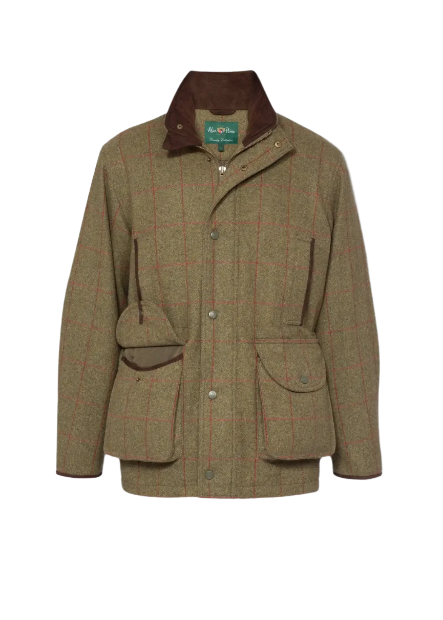 Combrook Field Coat Sage - Tweedjacka Herr