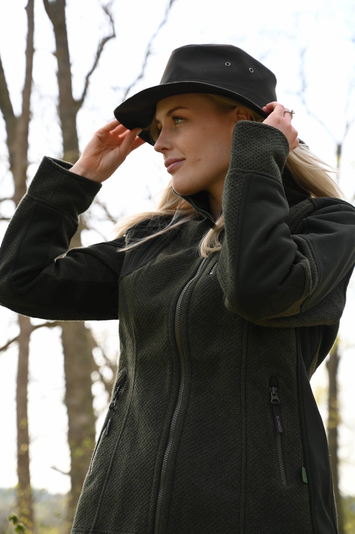 Caledonia - Vaxad Indiana Hatt för Dam och Herr