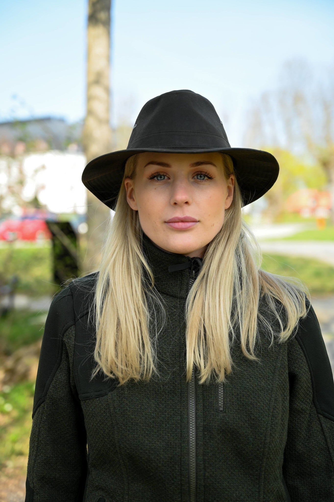 Caledonia - Vaxad Indiana Hatt för Dam och Herr