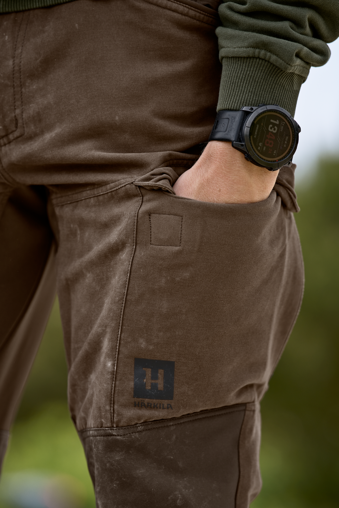 Härkila Scandinavian Byxor - Dark Earth/Slate Brown
