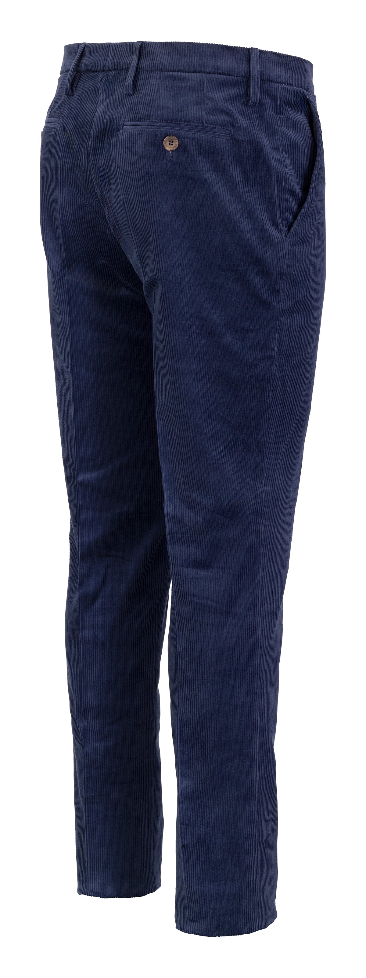 Laksen Barton Manchesterbyxor Royal Blue