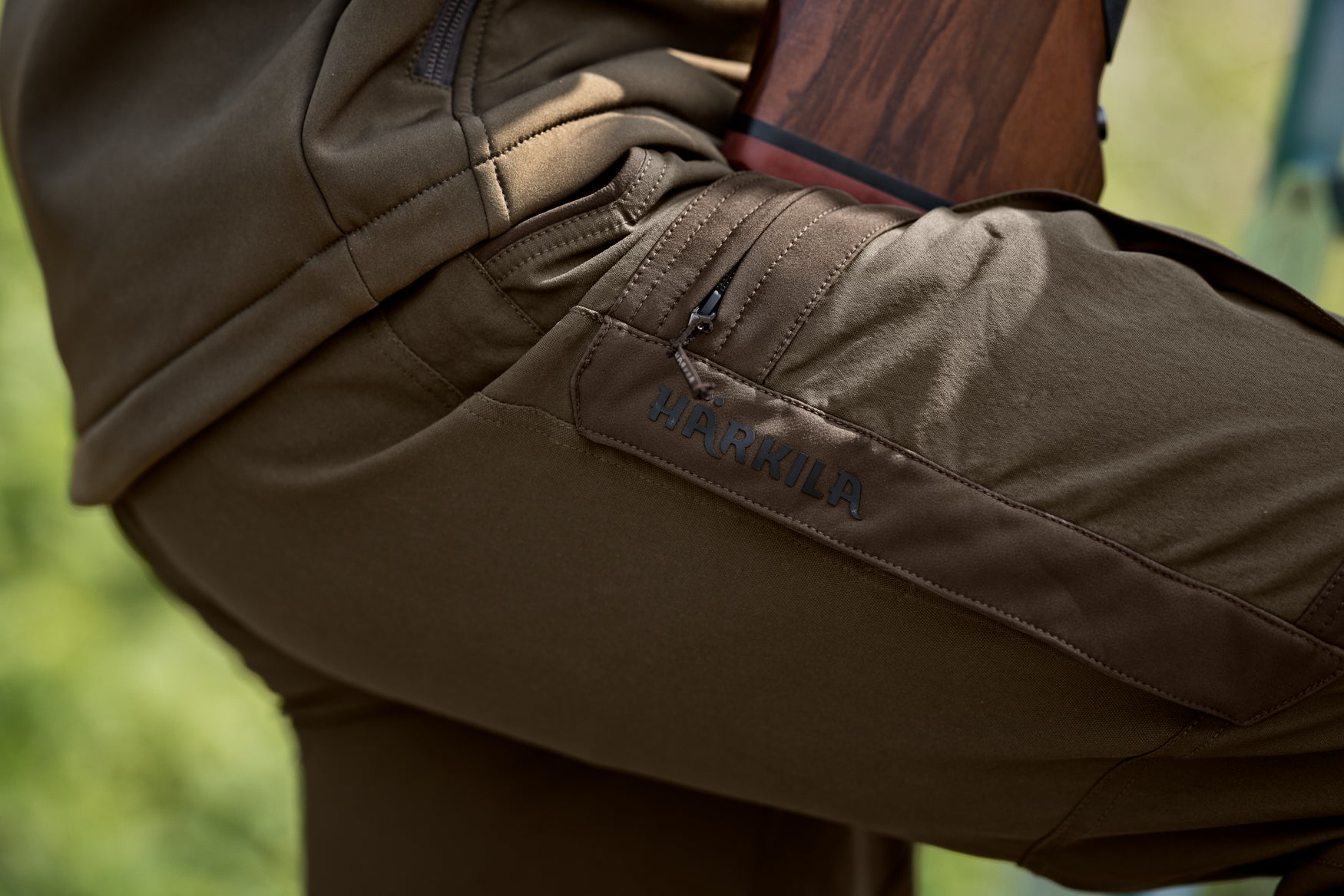 Härkila Flex-byxor - Willow Green