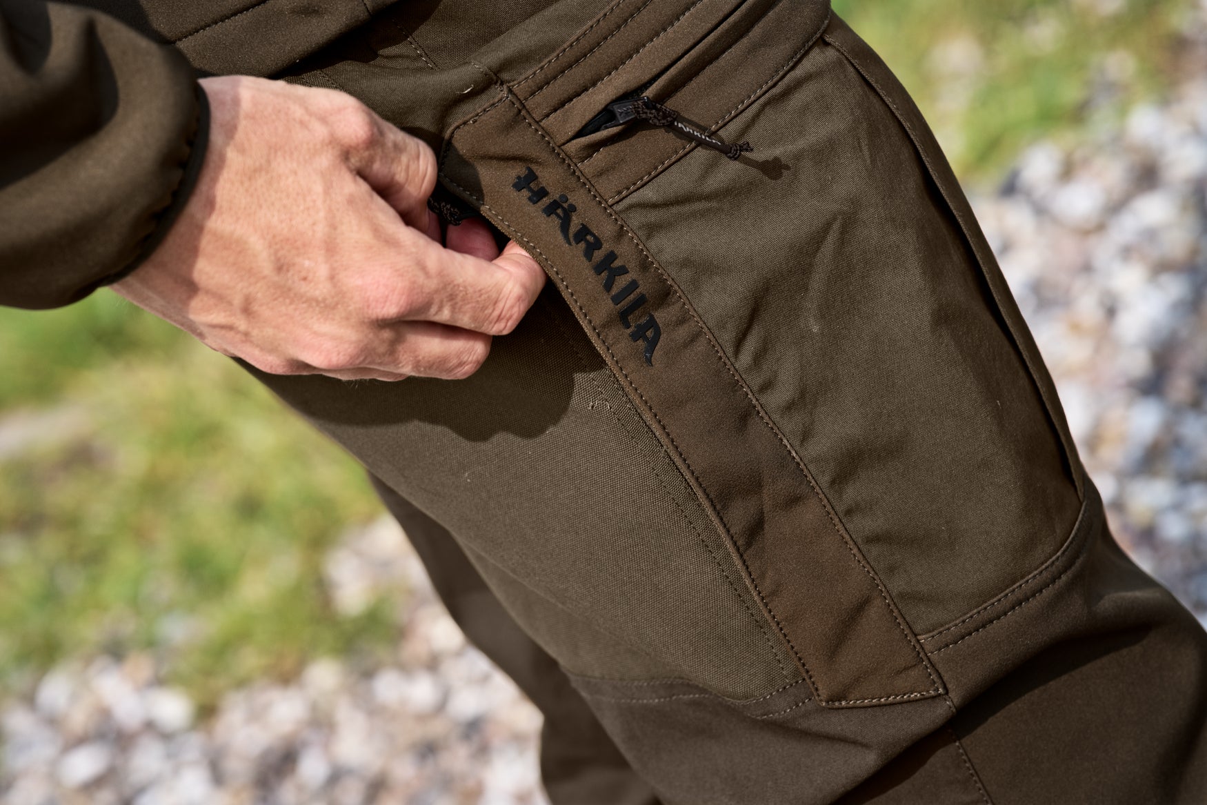 Härkila Flex-byxor - Willow Green