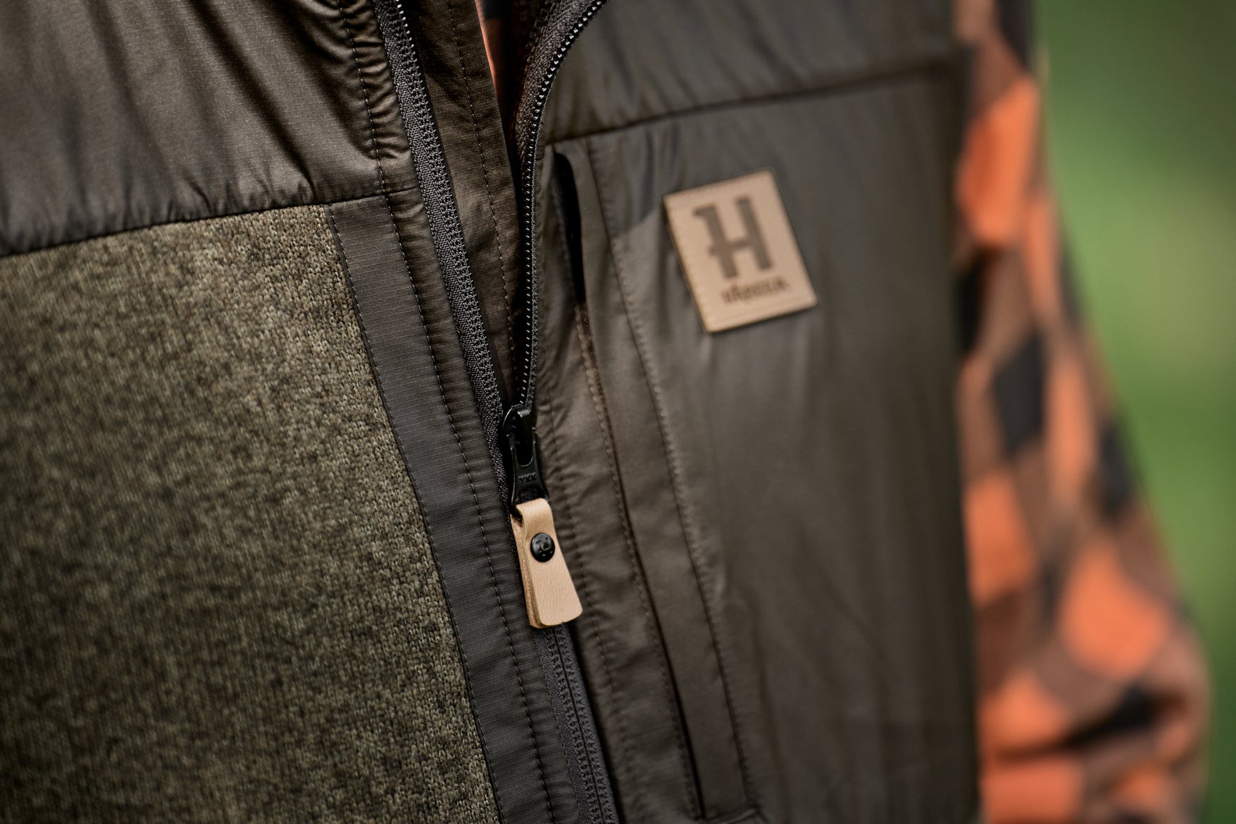 Kalix Fleeceväst - Dark Earth