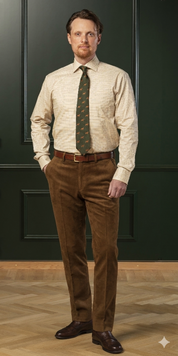 Belgravia Moleskin Trousers - Bronze