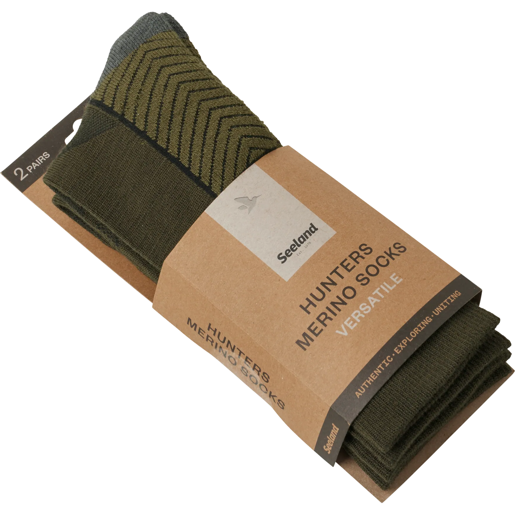 Field Merino Strumpa 2-pack - Seeland
