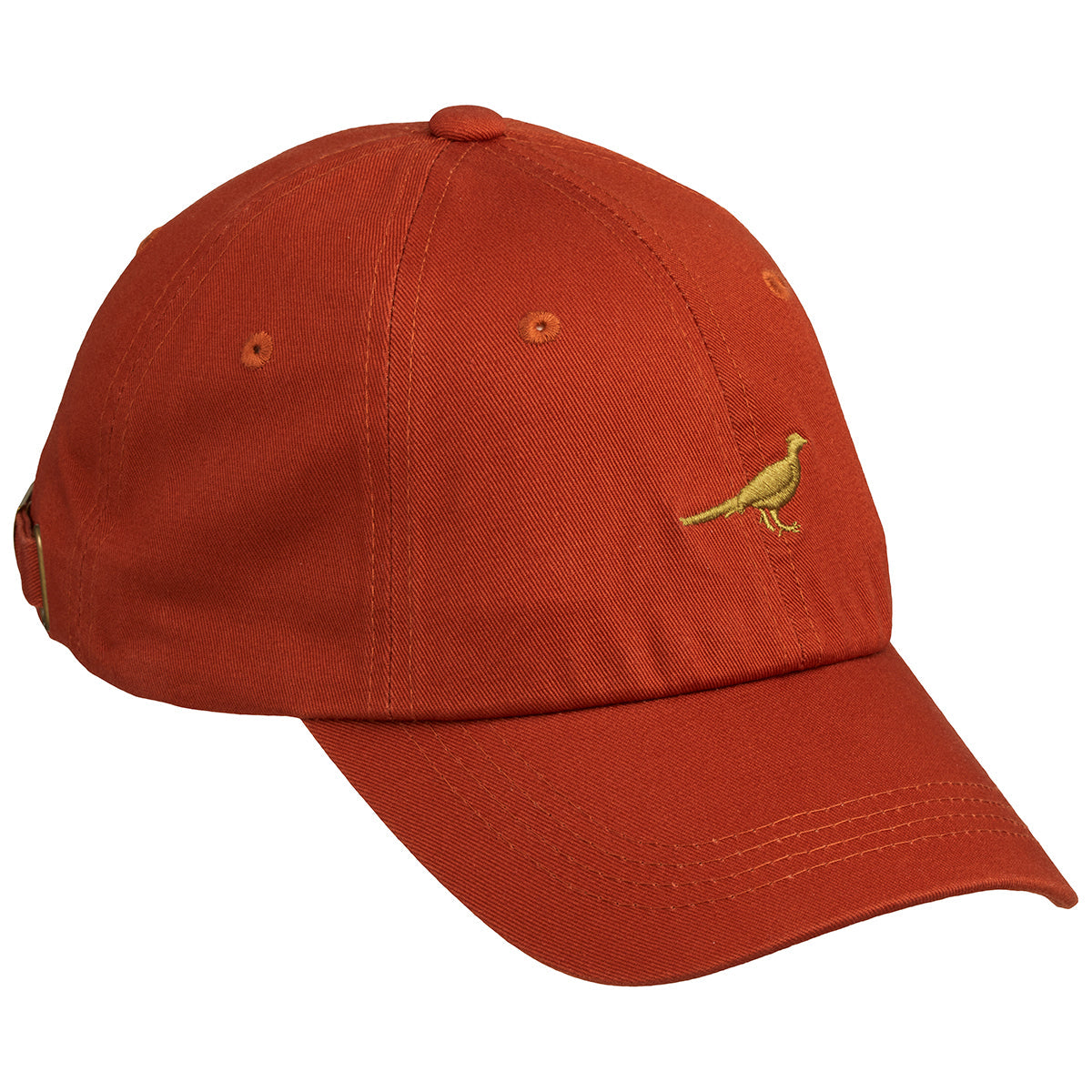Laksen Pheasant Logo Cap - Rust