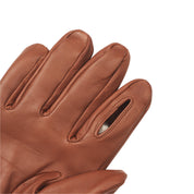 Laksen Sutton Shooting Gloves - Cognac detalj