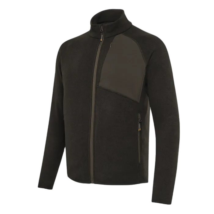 Abisko Full Zip Fleece - Brown Bark