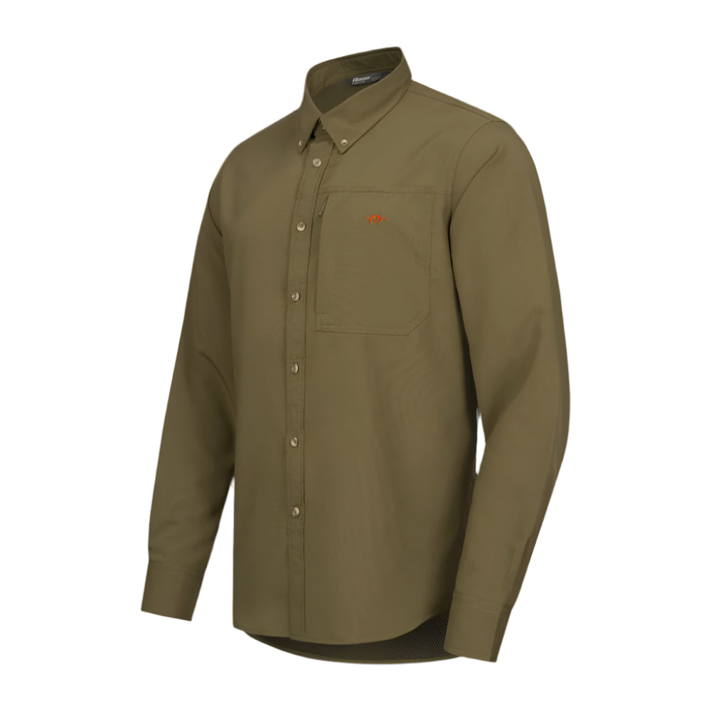 Blaser Airflow Shirt - Dark Olive
