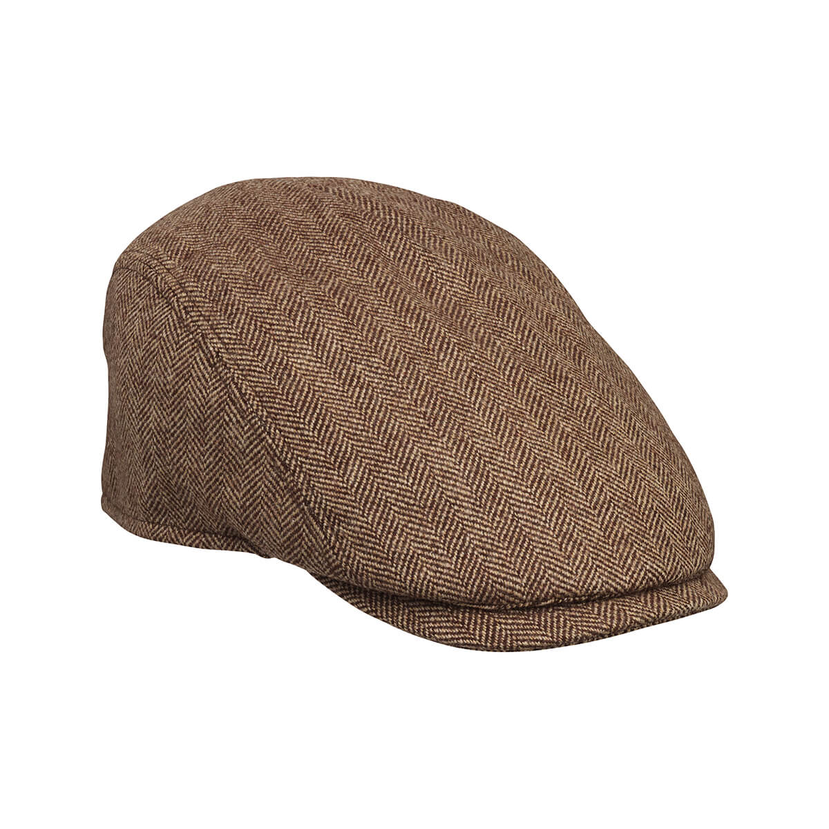 Astor & Glyn Drivers Tweed - Flat Cap