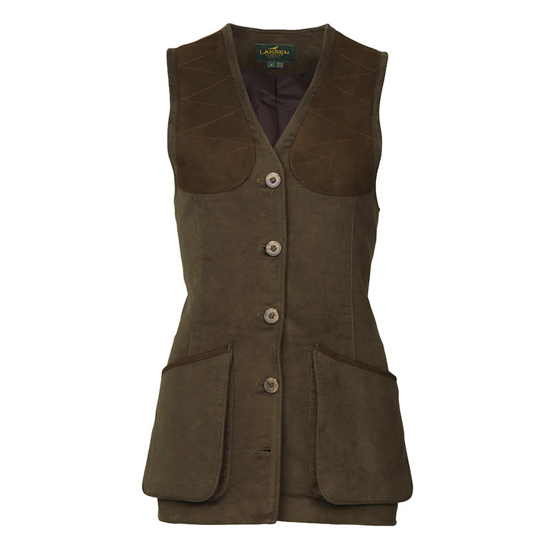 Belgravia Beauly Ladies Shooting Vest - Loden