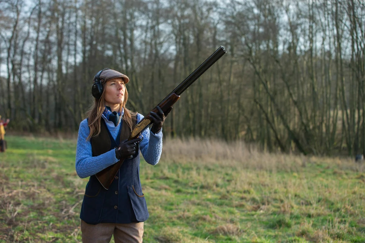 Belgravia Beauly Ladies Shooting Vest - Navy