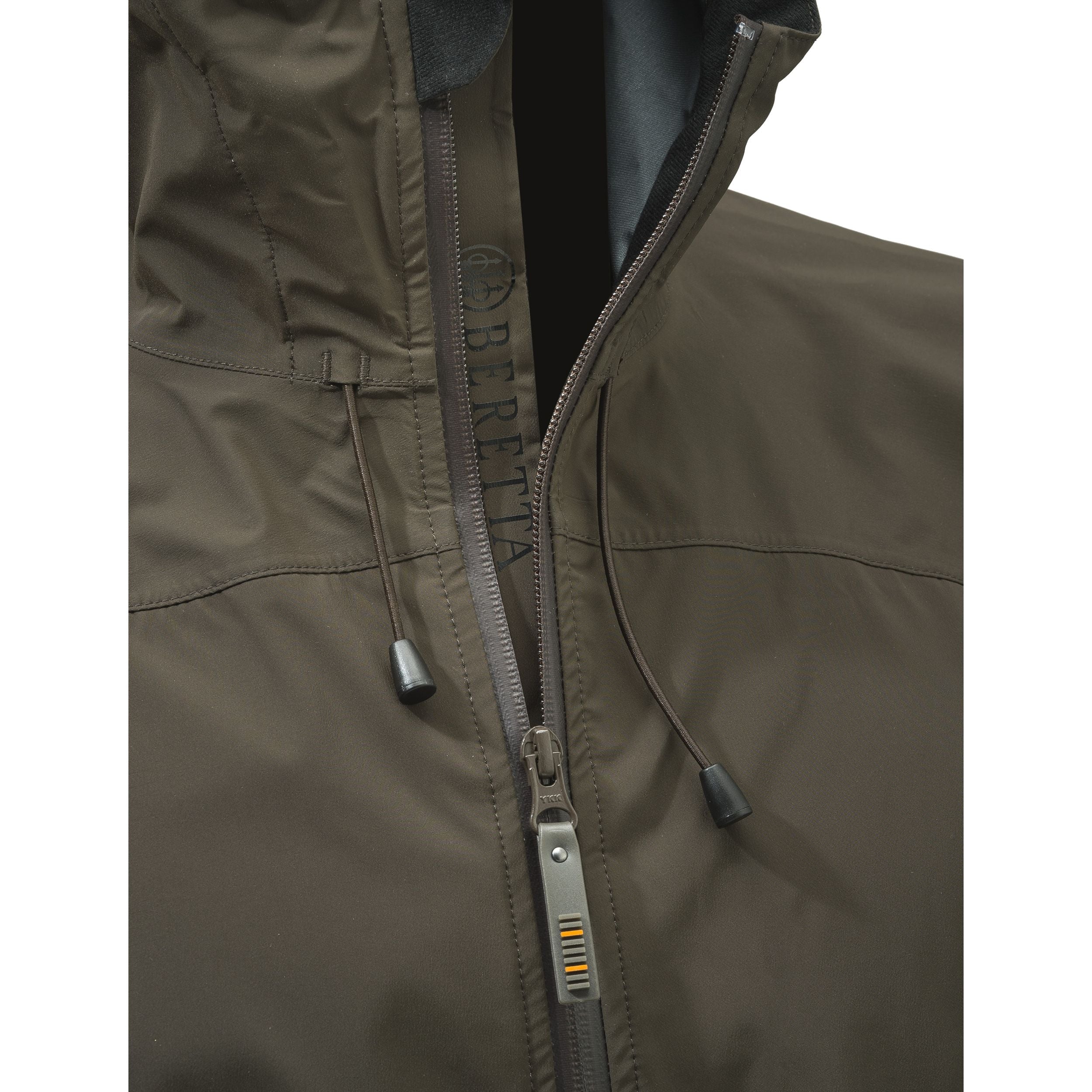 Beretta Chamois 3L Jacket Brown Bark detalj