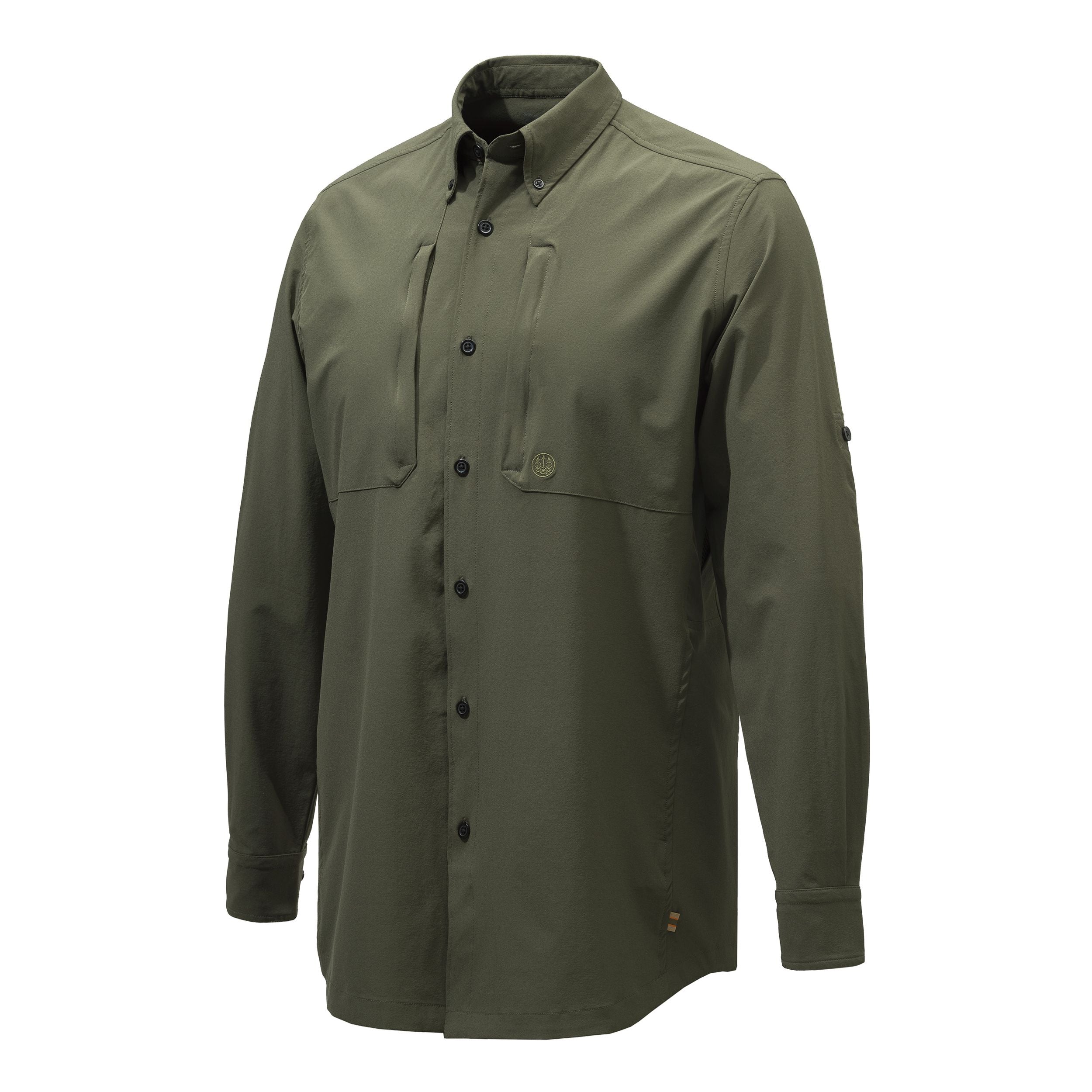 Beretta Plain Lightweight Shirt - Green Moss