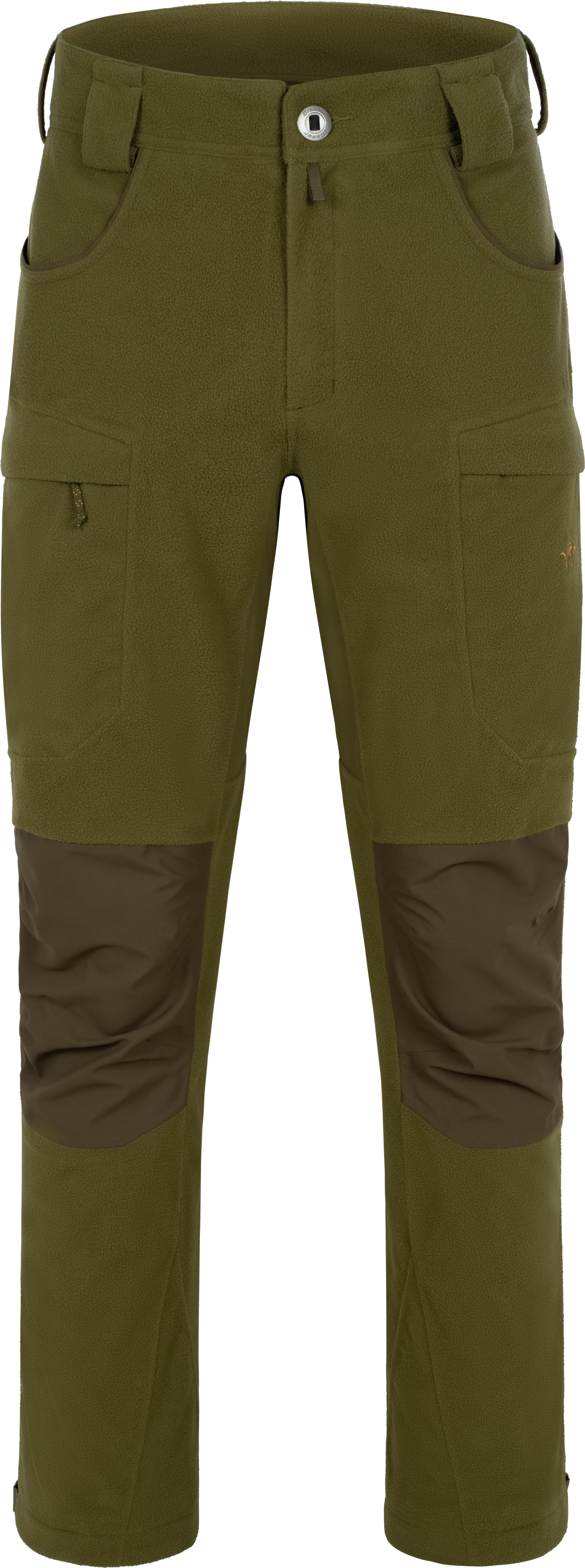 Blaser Silence 2L Trousers Dark Olive/Dark Brown fram