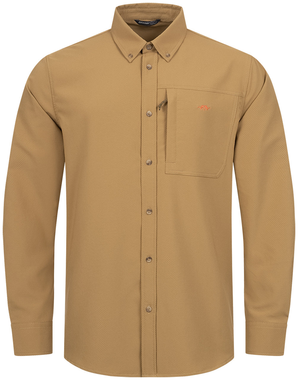 Blaser Airflow Shirt - Beige Camel