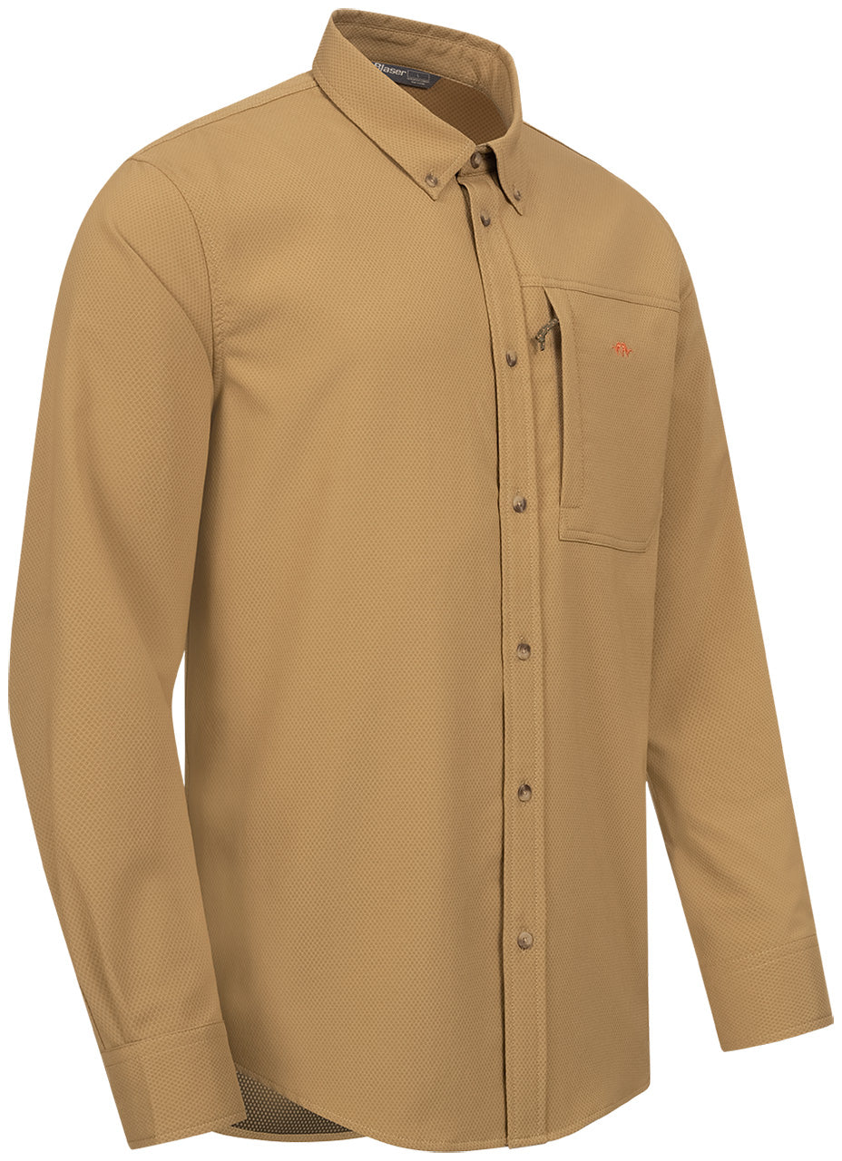 Blaser Airflow Shirt - Beige Camel