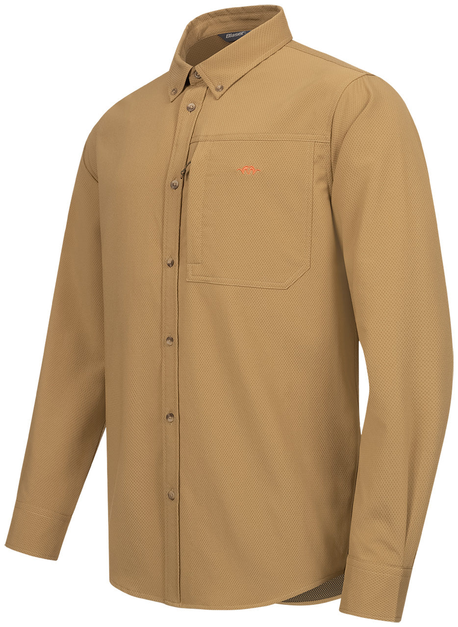 Blaser Airflow Shirt - Beige Camel