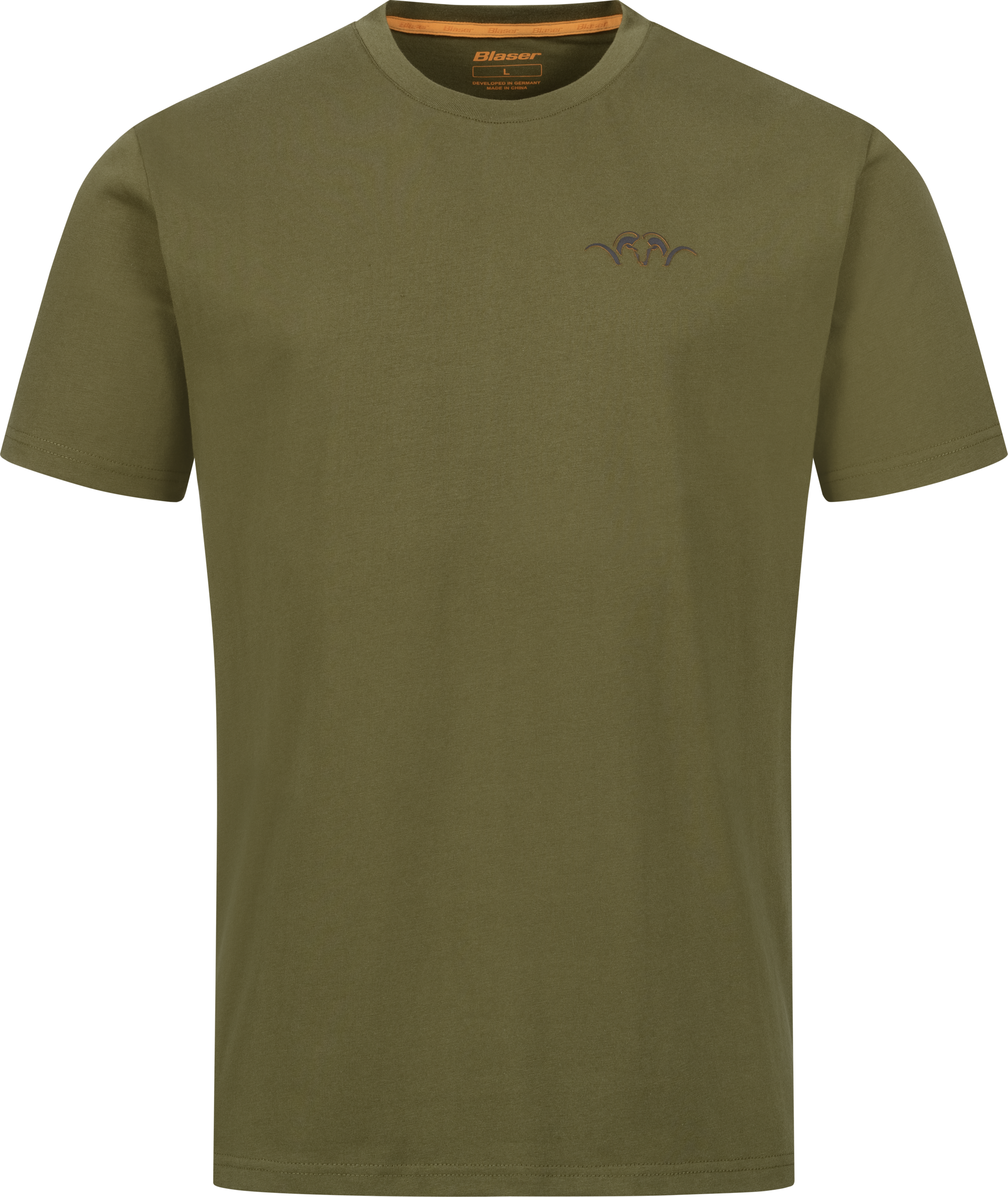 Blaser Argali Badge T-Shirt - T 26 Dark Olive