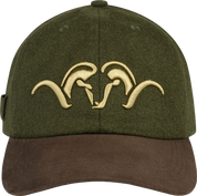 Blaser Argali Felt Suede Cap - Dunkel Olive