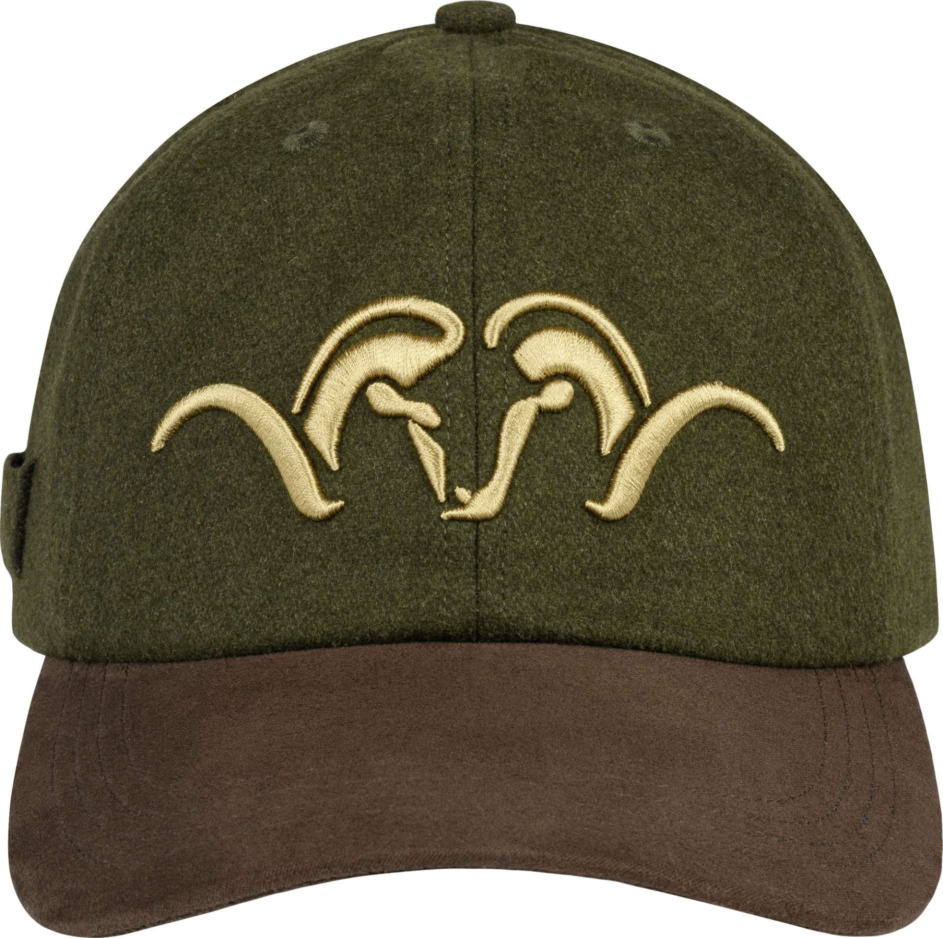 Blaser Argali Felt Suede Cap - Dunkel Olive