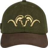 Argali Felt Suede Cap - Dunkel Olive