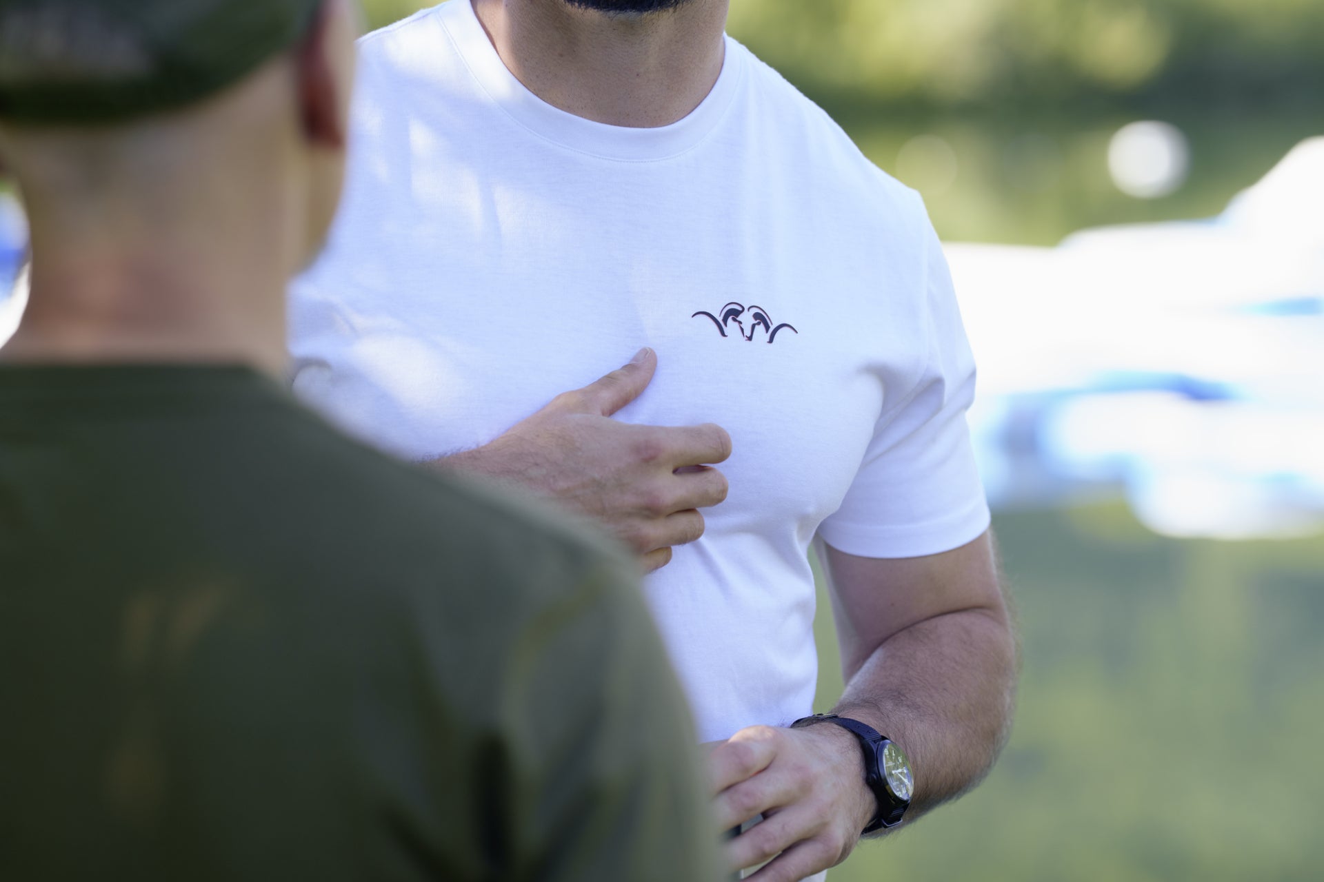 Blaser Argali Badge T-Shirt - T 26 Vit