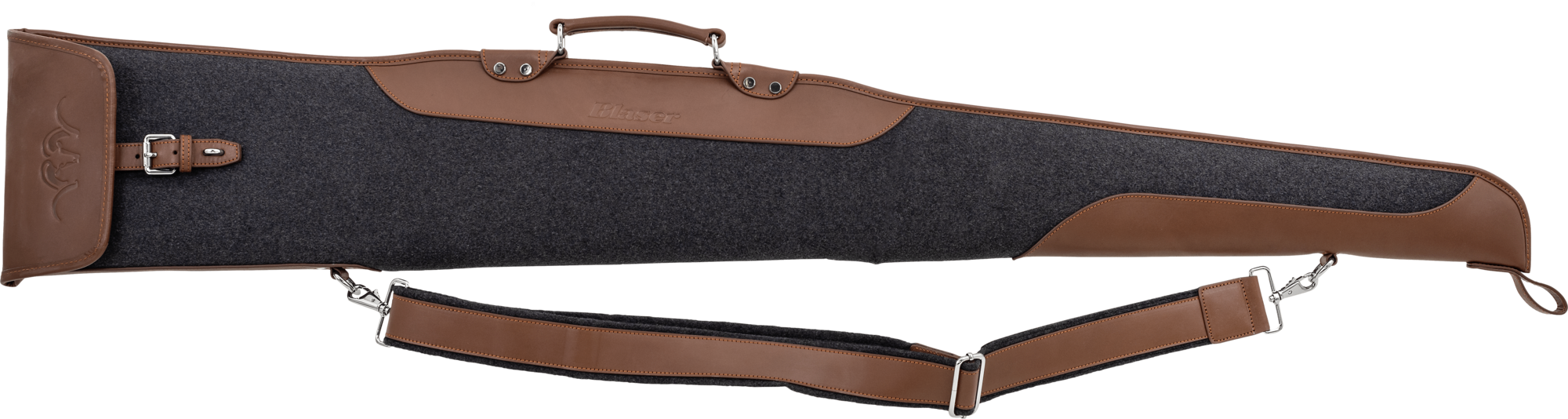 Loden Leather Gun Slip - Hagelgevär