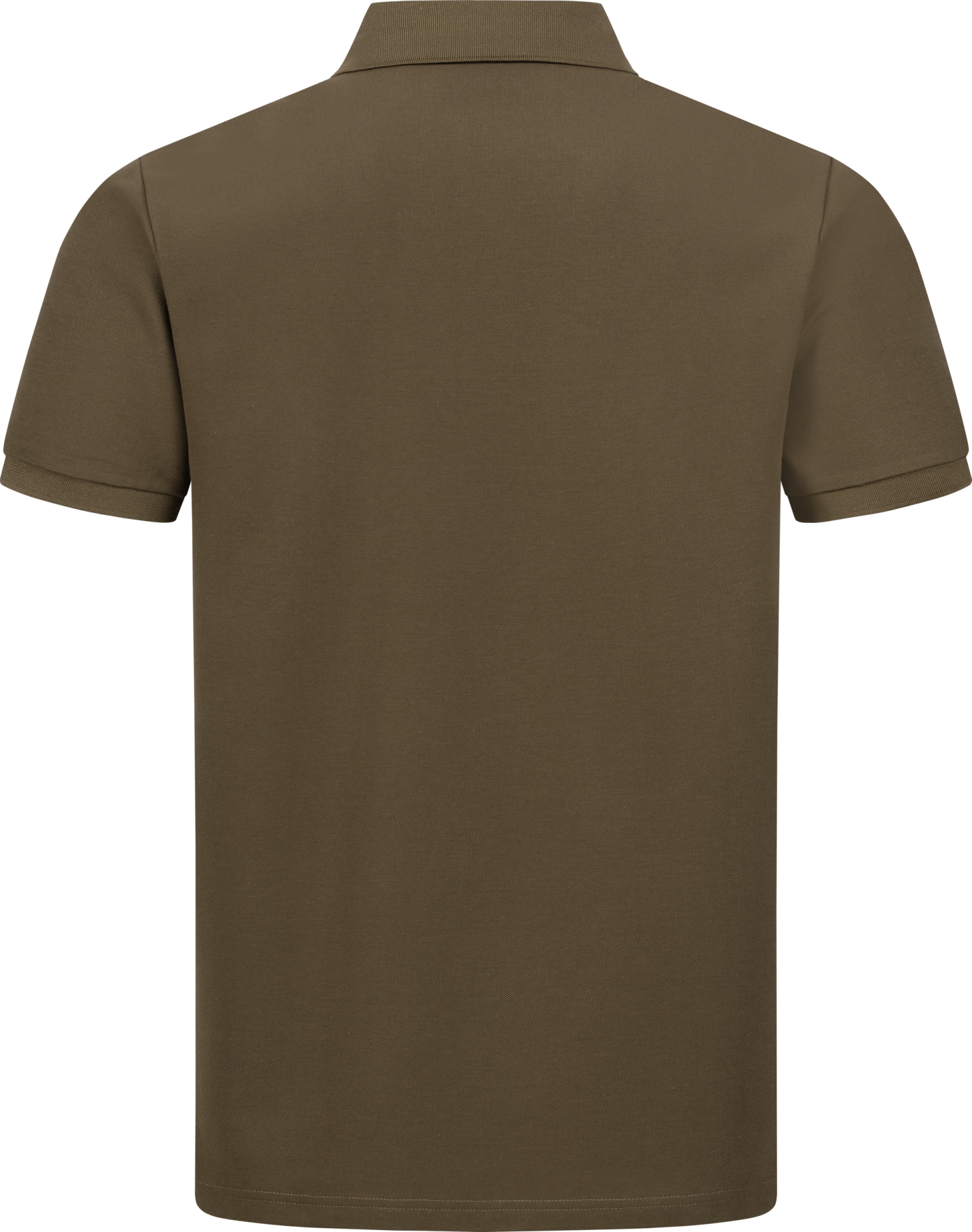 Blaser Men's Polo Shirt Shooting Patch - Brown/Orange