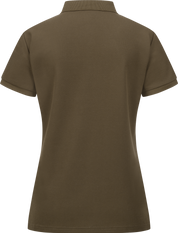 Blaser Women's Polo Shirt Shooting Patch - Brown/Orange