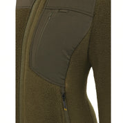 Halifax Sherpa W Fleece Jacket - Green Moss