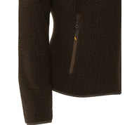 Halifax Sherpa W Fleece Jacket - Brown Bark