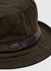 Macreddin Wax Bucket Hat - Olive