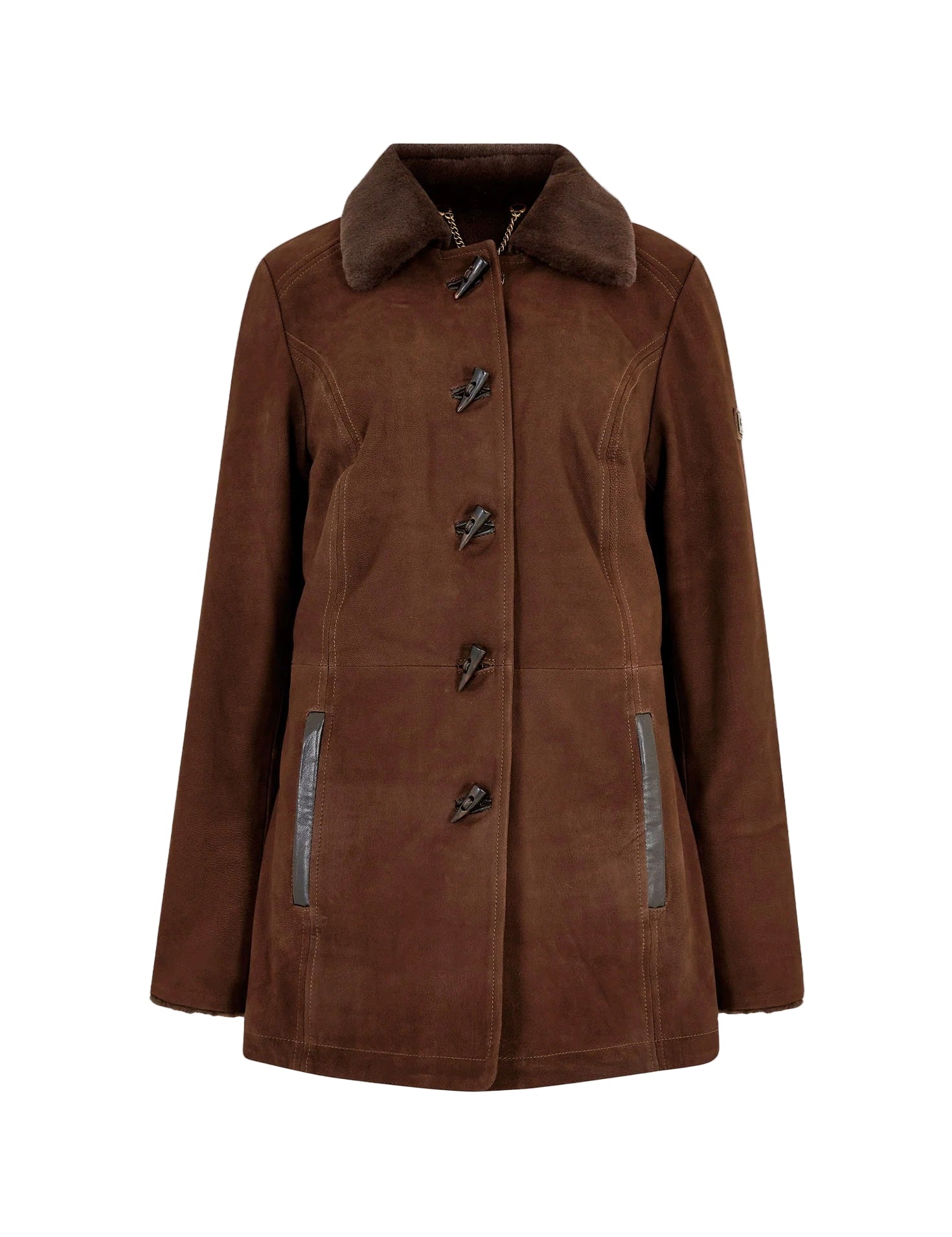 Dubarry Clarke Leather Jacket - Walnut