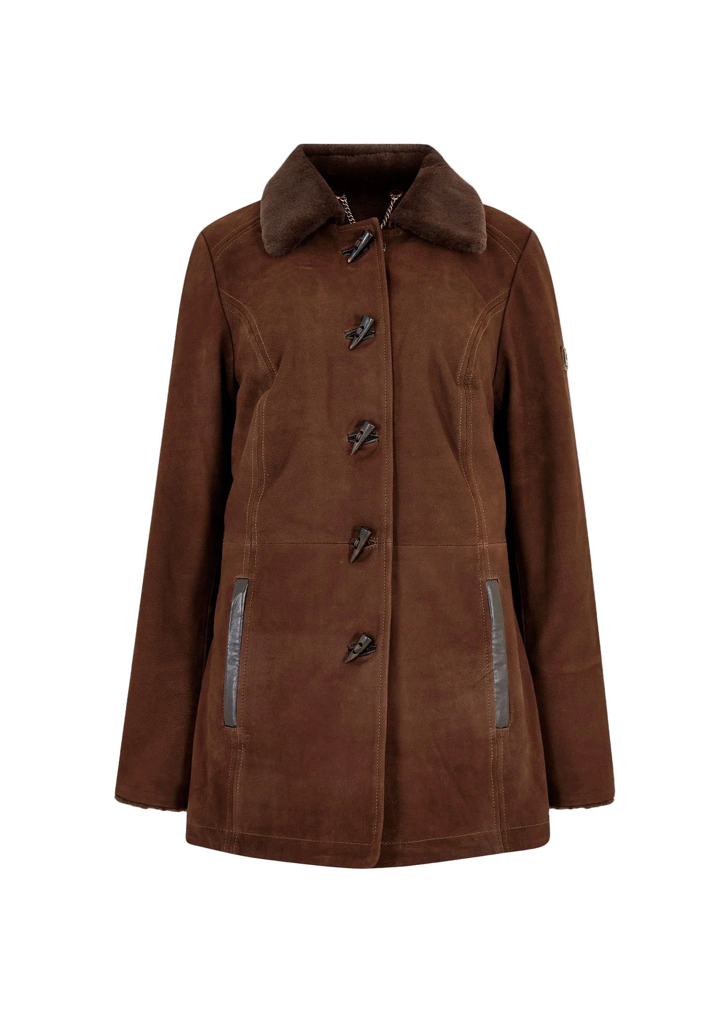 Dubarry Clarke Leather Jacket - Walnut