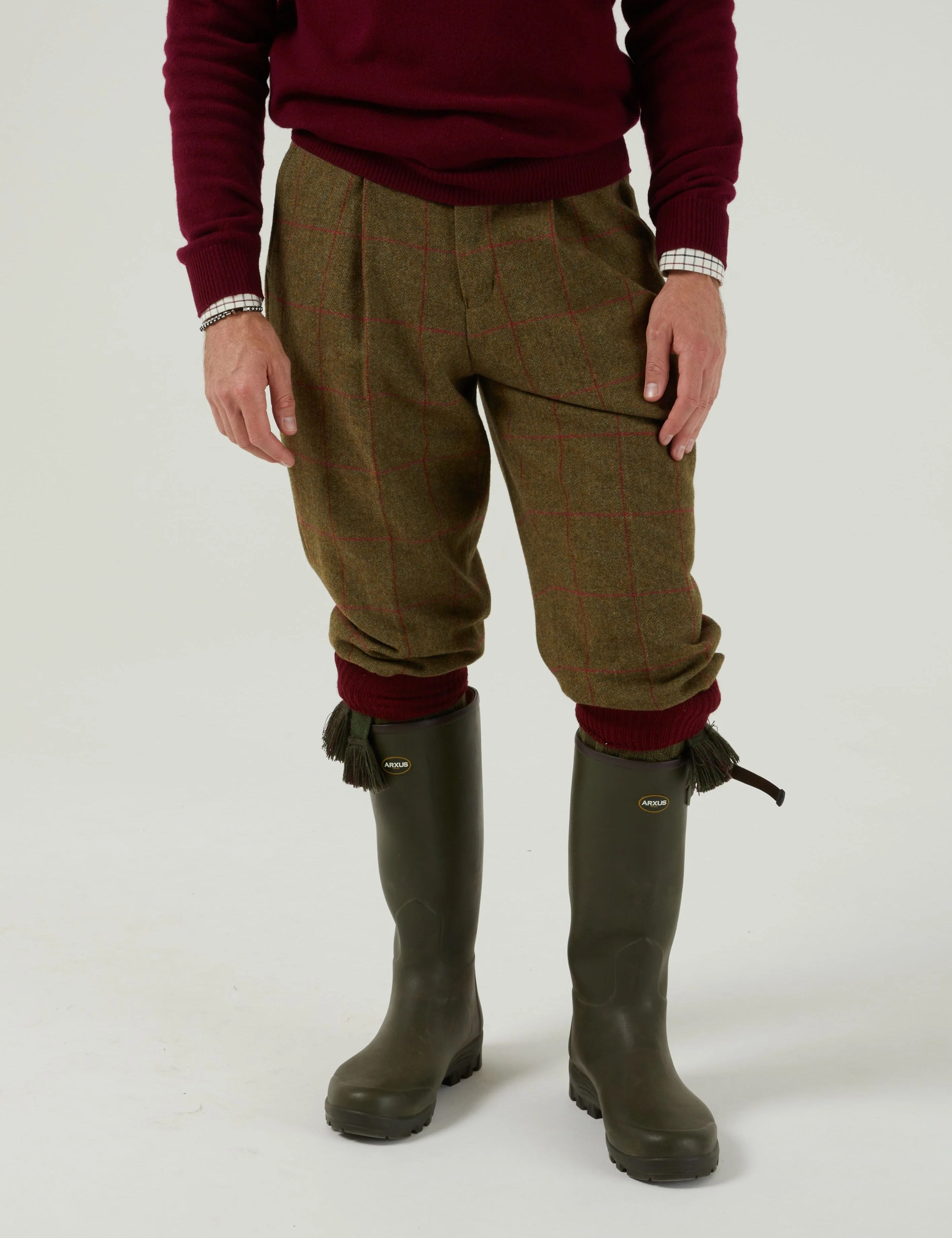Combrook Breeks i Tweed - Sage