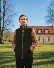 Countryman Fleeceväst - Dark Olive