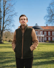 Countryman Fleeceväst - Dark Olive