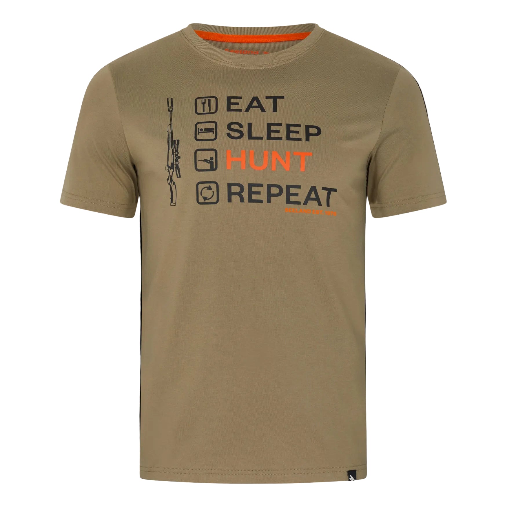 Seeland Cross-list T-Shirt - Covert Green