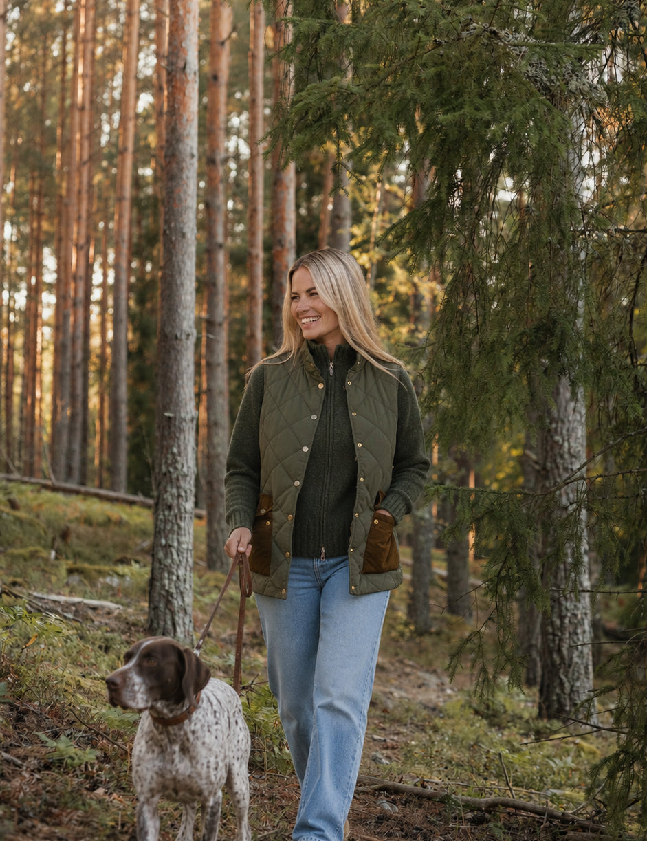 Dubarry Clashmore Kelp - Quiltad Väst